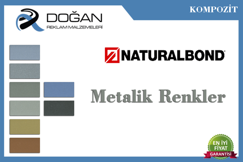 NaturalBond Metalik Renkler